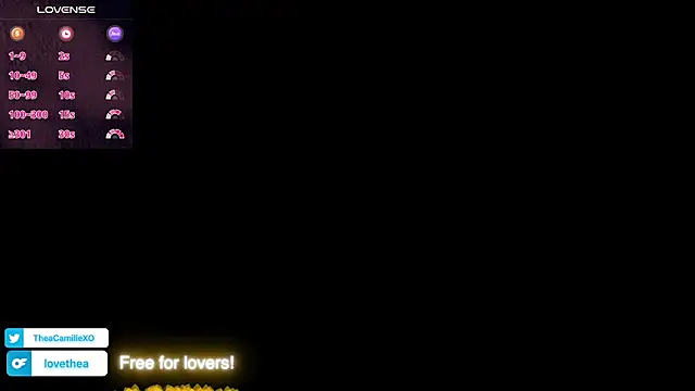 Snapshot of MissTheaCamille chatting on September 9, 8:52 pm MissTheaCamille online show from September 9, 8:52 pm