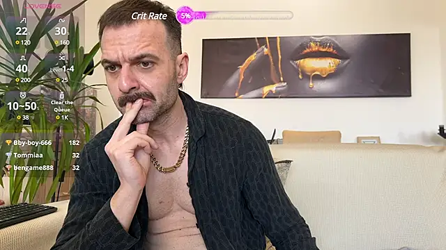 Snapshot of Asmodeuss666 chatting on February 23, 11:11 am Asmodeuss666 online show from February 23, 11:11 am