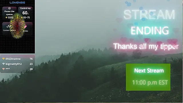 ivynyxx online show from March 1, 2:37 am