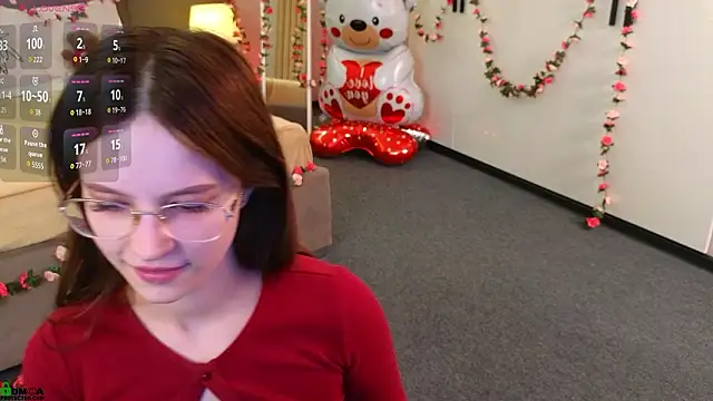 Snapshot of Rina_Red chatting on February 18, 1:45 am Rina Red online show from February 18, 1:45 am