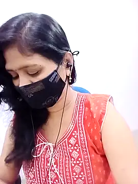 Snapshot of Lucky-Deepthi chatting on March 16, 12:45 am Lucky-Deepthi online show from March 16, 12:45 am