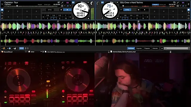 Snapshot of vittote chatting on February 23, 3:08 pm vittote online show from February 23, 3:08 pm