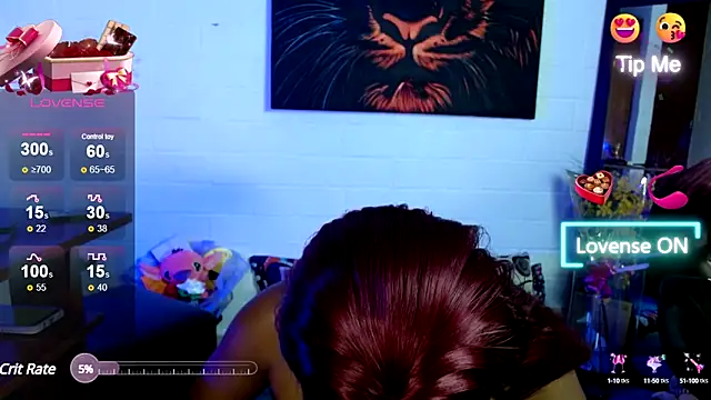 Snapshot of Naty-Brown chatting on March 17, 2:08 am Naty-Brown online show from March 17, 2:08 am