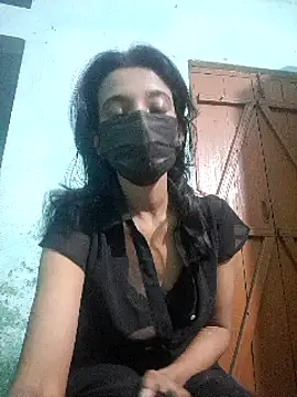 Snapshot of Bong-lady chatting on February 26, 7:53 am Bong-lady online show from February 26, 7:53 am