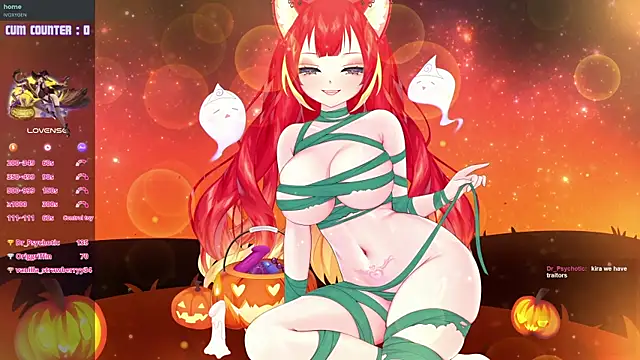 LewdKira VT online show from October 17, 4:09 pm