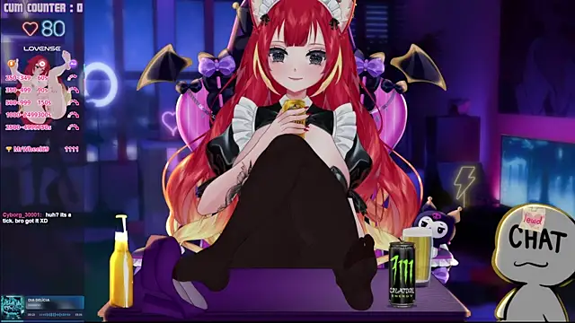 LewdKira VT online show from April 24, 5:26 pm