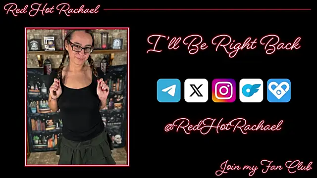 RedHotRachael online show from February 20, 4:03 pm