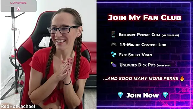 RedHotRachael online show from November 15, 4:25 pm