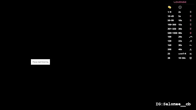Snapshot of Salome__evans chatting on October 13, 12:49 pm Salome evans online show from October 13, 12:49 pm