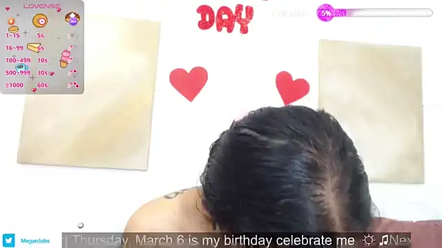 meganjobss online show from March 1, 12:45 pm