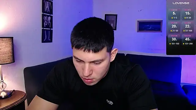 JamesCr  online show from January 10, 12:01 am