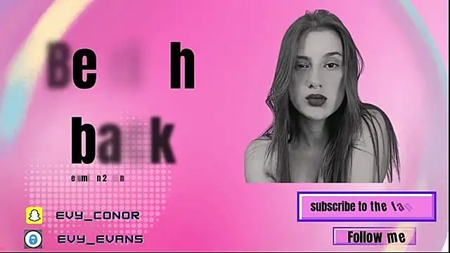 Evy conor online show from October 1, 2:06 am