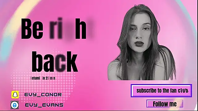 Evy conor online show from October 10, 3:55 pm