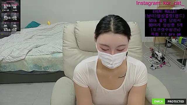 Kor Cat online show from October 13, 9:53 am