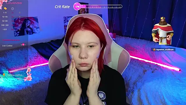 Little kitsune1707 online show from February 25, 3:49 pm