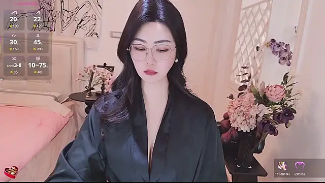 Snapshot of Tingdie chatting on October 22, 1:17 am Tingdie online show from October 22, 1:17 am