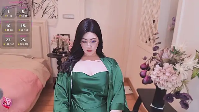 Snapshot of Tingdie chatting on November 9, 1:15 am Tingdie online show from November 9, 1:15 am