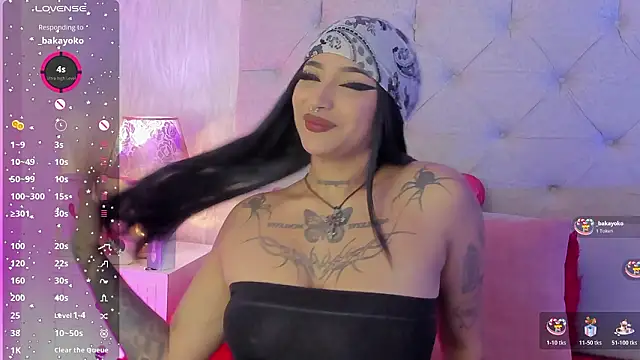 goth tasha online show from February 5, 8:24 pm