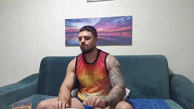 Tiberius hunk online show from November 20, 4:56 am