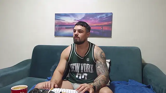 Tiberius hunk online show from December 3, 5:04 am