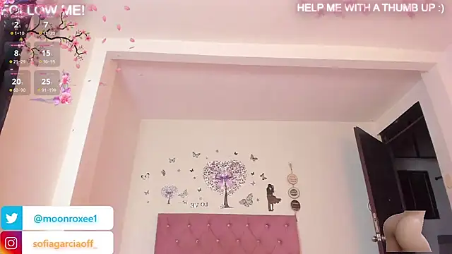 Snapshot of Moonroxe_ chatting on November 9, 1:04 am Moonroxe online show from November 9, 1:04 am