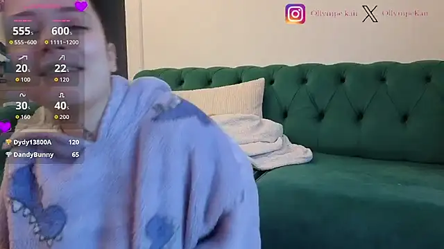 OllympeKaii online show from December 1, 7:24 am