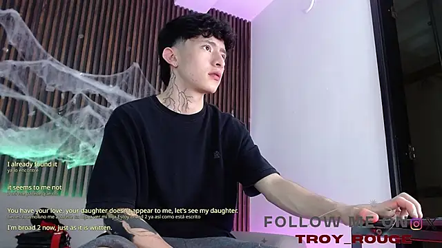 troy rouge online show from October 25, 7:19 pm