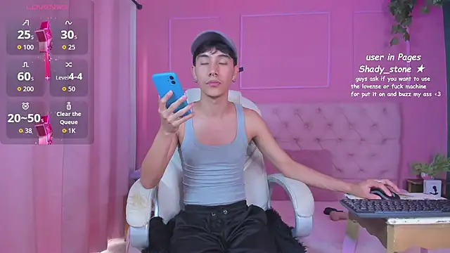 SHADY STONE online show from October 23, 8:29 pm