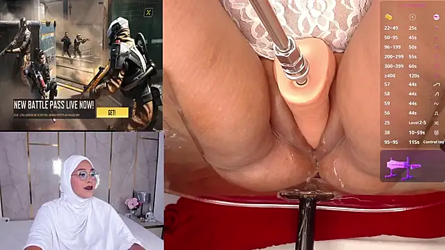 BBWHijab online show from November 8, 6:13 am