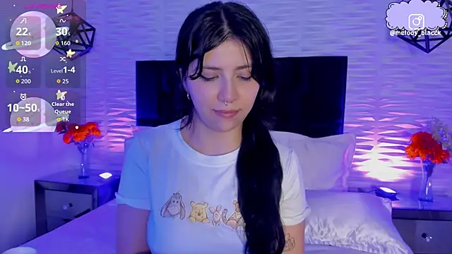 Snapshot of Melody_Black_ chatting on May 30, 8:50 pm Melody Black online show from May 30, 8:50 pm