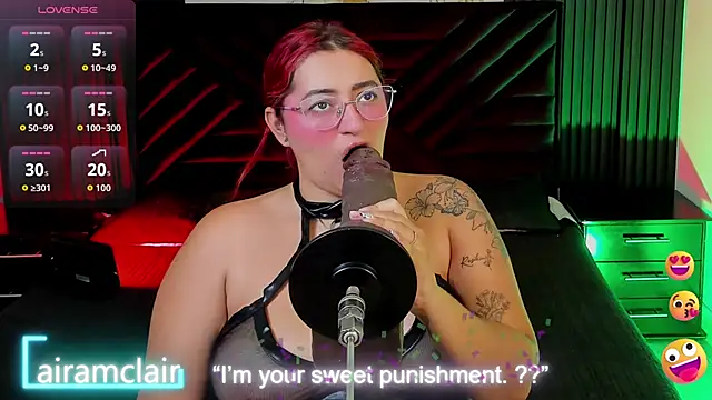 airamclair online show from November 17, 8:14 pm