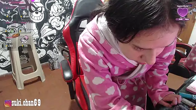 Snapshot of Sukychan_ chatting on November 14, 7:12 pm Sukychan online show from November 14, 7:12 pm