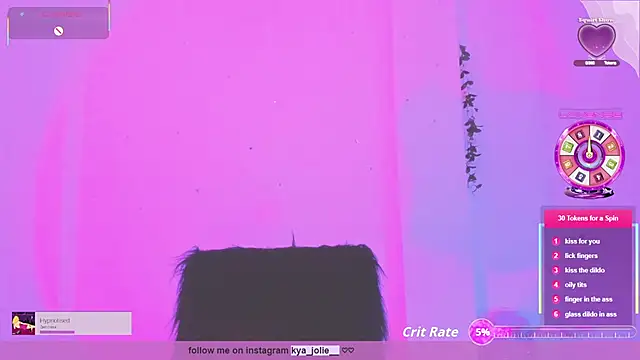 Gia Blair online show from April 8, 7:36 pm