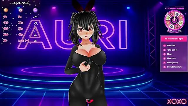 Auri Hikaru online show from September 12, 10:10 pm