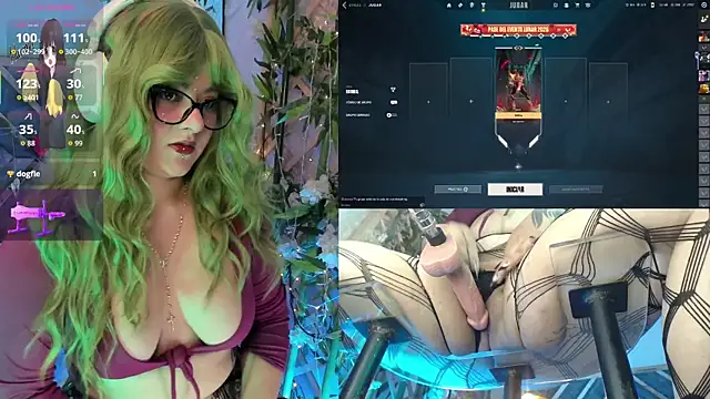 Snapshot of EternaAura chatting on February 8, 1:47 pm EternaAura online show from February 8, 1:47 pm