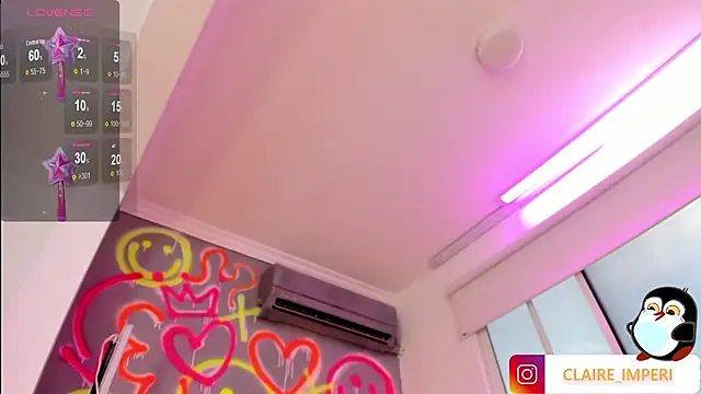 Snapshot of CLAIRE_EMPIRE chatting on November 7, 10:21 pm CLAIRE EMPIRE online show from November 7, 10:21 pm