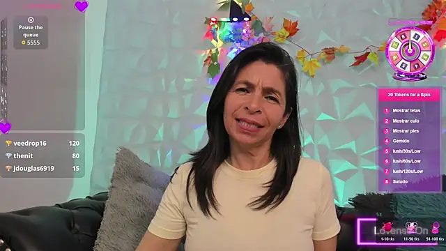 SabinaDeluxe cg online show from November 7, 12:32 am