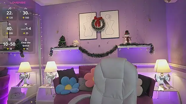 Snapshot of DahliaGrey chatting on December 20, 11:50 am DahliaGrey online show from December 20, 11:50 am