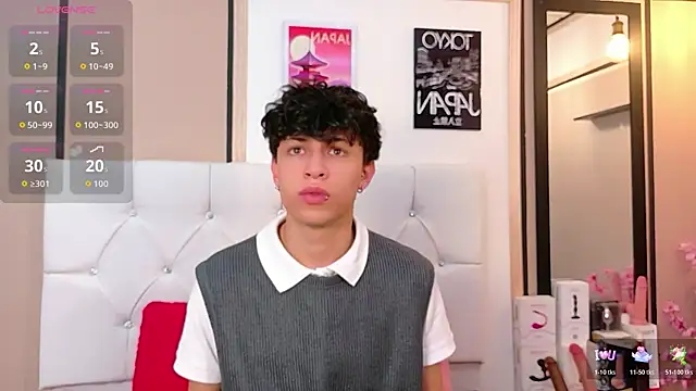 Axel  Evans online show from February 9, 1:04 pm