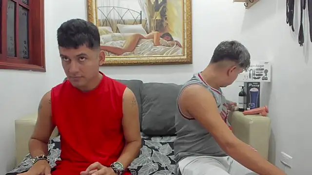 DavilANDkevin2 online show from September 23, 2:14 am