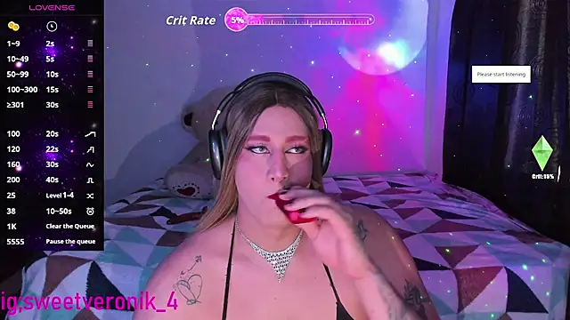 Sweetveronik 44 online show from November 16, 8:25 pm