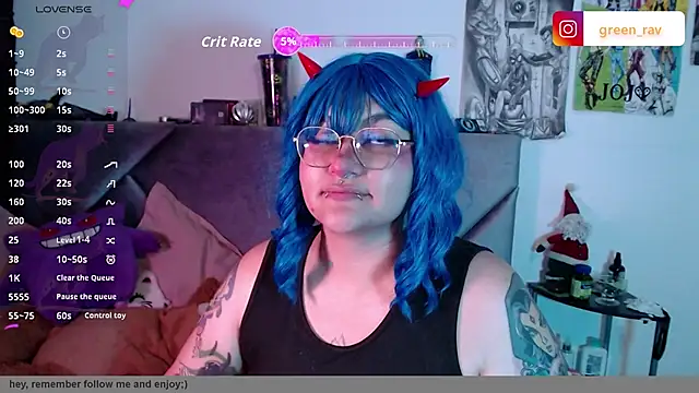 Snapshot of XxGreenGoodxX chatting on December 14, 11:20 pm XxGreenGoodxX online show from December 14, 11:20 pm