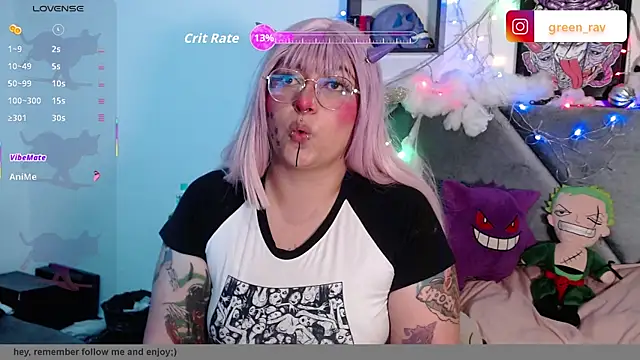 XxGreenGoodxX online show from December 19, 12:50 am