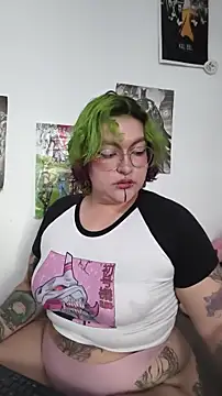 XxGreenGoodxX online show from April 8, 8:09 pm