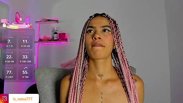 Snapshot of _nana777 chatting on December 3, 2:30 am nana777 online show from December 3, 2:30 am