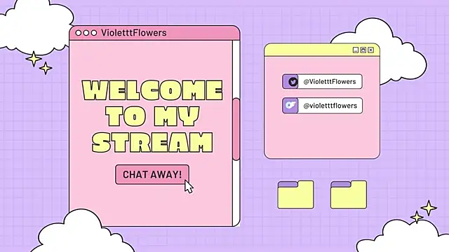 violetttflowers online show from November 23, 10:20 pm