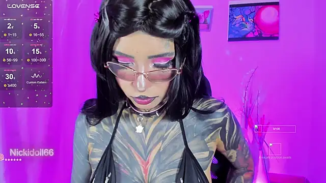 Snapshot of Nickidoll66- chatting on November 3, 7:09 am Nickidoll66- online show from November 3, 7:09 am