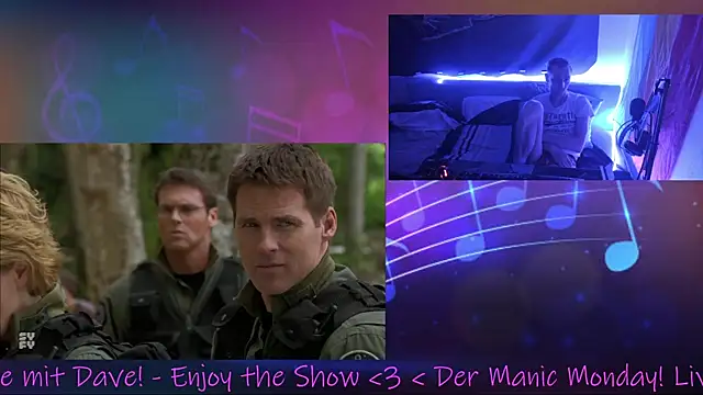 Snapshot of DaveLindau chatting on September 16, 3:18 am DaveLindau online show from September 16, 3:18 am