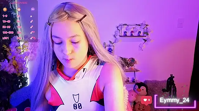 Snapshot of Eymmy_24 chatting on February 10, 2:48 am Eymmy 24 online show from February 10, 2:48 am