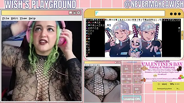 nevermakeawish online show from February 7, 5:27 pm